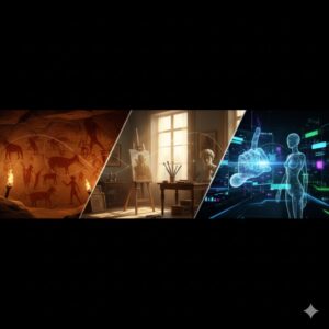 クリエイターの歴史を旅しよう：洞窟の壁画からAIとの共創まで